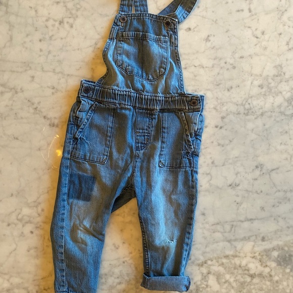 18M lightweight denim overalls - Picture 1 of 6